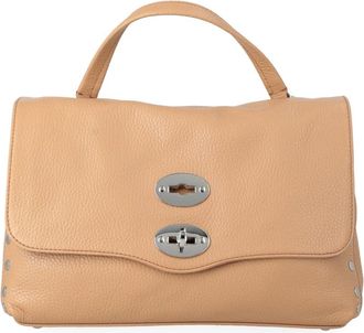 Zanellato Postina Daily S - Dames - Handtassen - Bruin - ONE Size - Leer - Tassen