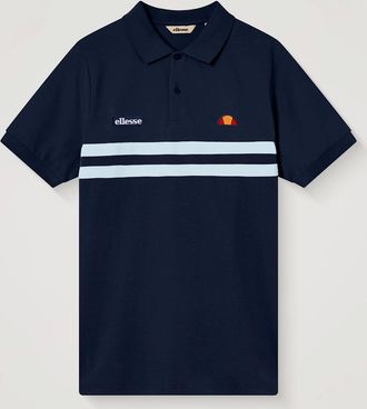 Ellesse Mens Muccia Polo - Navy/Light Blue - Size: 36