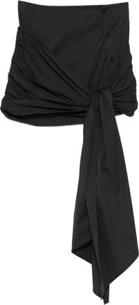 The Attico Minirok - Dames - Korte rokken - Zwart - M - Rokken