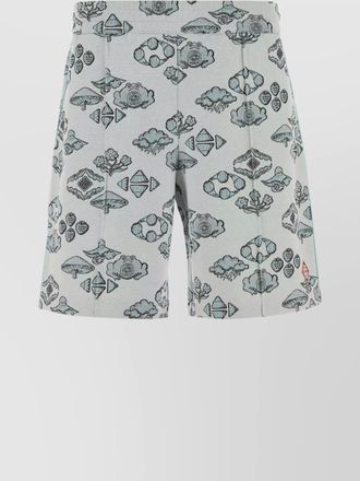 Casablanca embroidered jacquard bermuda shorts