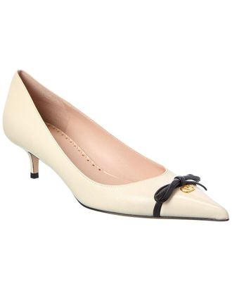 Valentino Bepointy 45 Leather Pump