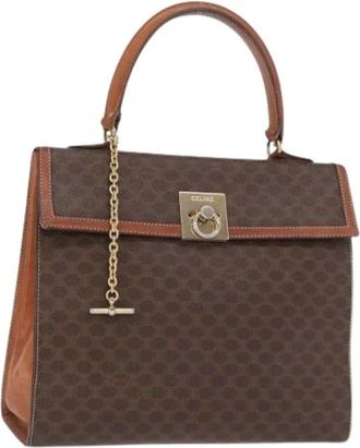 Celine Pre-owned Handbags, female, Brown, Size: ONE SIZE Pre-owned Vintage Handbag