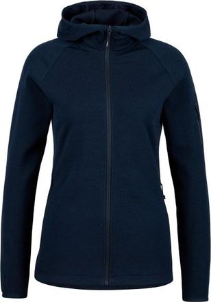 Stoic MerinoFleece270 KuolpaLightSt. Zip Hoody Merinohoodie f&uuml;r Damen | blau