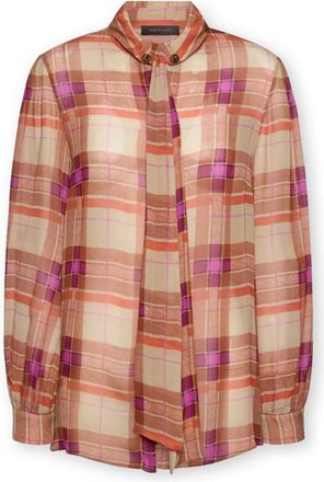 Elena Miro Shirts - Dames - Overhemden - Bruin - 7XL - Overhemden