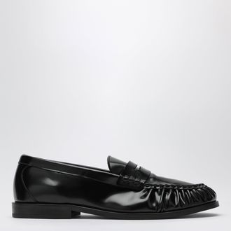 Vinny&rsquo;s Mocassini Louee Vale neri in pelle lucida