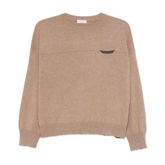 Brunello Cucinelli Mujer, Jerseys, Marr&oacute;n, Talla: S
