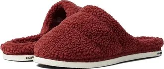 SeaVees Seachange Slippers Mens Red Round Toe Slip On Slides JOBB1608