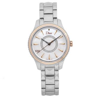 Dior Pre-owned Dior Christian Dior Viii White Dial Ladies Watch CD1521I0M001