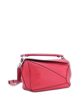 Loewe Puzzle Bag Leather Small satchel - Pink