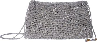 Hibourama Bags Penelope Handcrafted Woven Crystal Bag