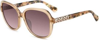 Kate Spade New York Eliza 2/G/S Asian Fit 84E/3X Womens Sunglasses Brown Size 57