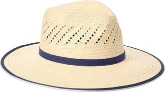 Bruno Magli Packable Straw Panama Hat