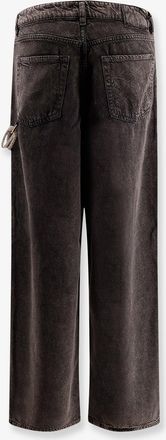 Pinko Womens Denim Jeans With Removable Jewel Rope Black Lyocell