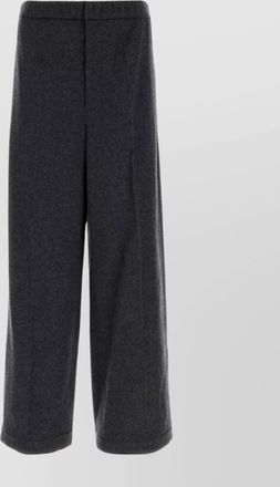 Jil Sander virgin wool wide-leg trousers
