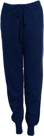 Loulou Studio Loulou studio, blue cashmere joggers