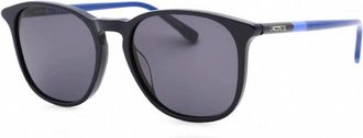 Lacoste Sunglasses Rectangle Full Rim, Blue Frame And Grey Lens L813S424