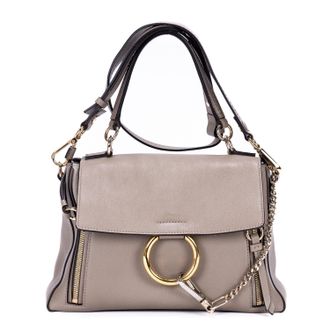 Chlo&eacute; Pre-owned Womens Faye Day Small Shoulder Bag - Grey - One Size
