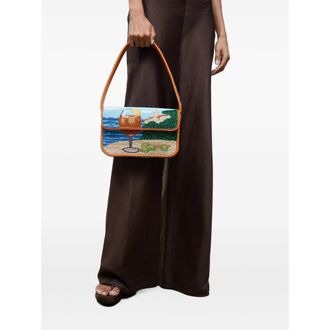 Staud Tommy Beaded Shoulder Bag
