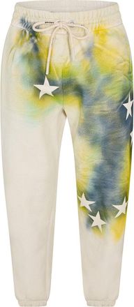 Palm Angels Mens Stars Sweatp in White Mult - Multicolour - Size Medium