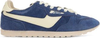 Autry Blue Windspin Logo Sneakers