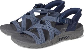 Skechers Reggae - Morning Light Womens Sandals Navy/Blue : 6.5 B - Medium
