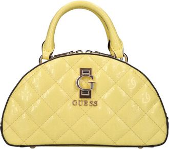 Guess Imitatielederen tas - Dames - Handtassen - Geel - ONE Size - Leer - Tassen