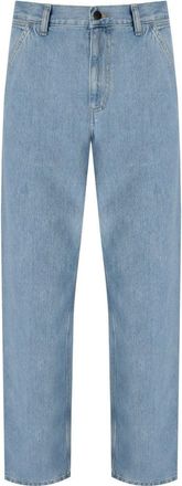 Carhartt Work in Progress Carhartt Wip Light Blue Single Knee Jeans