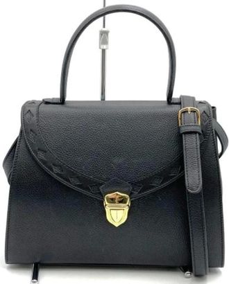 Saint Laurent Pre-owned Handbags, female, Black, Size: ONE SIZE Pre-owned Vintage Shoulder Bag