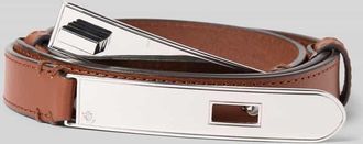 Lauren Ralph Lauren G&uuml;rtel mit Pinschlie&szlig;e in Cognac, Gr&ouml;&szlig;e M