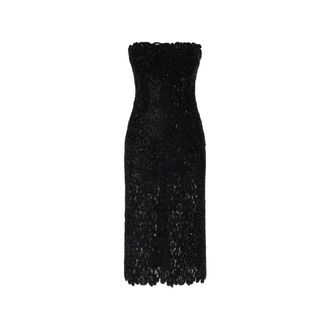 Ermanno Scervino Abito con ricami - - Dresses - Donna - Nero - M
