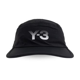 Yohji Yamamoto Run Cap - unisex - Petten - Zwart - S - Polyester - Accessoires