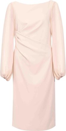 D.exterior Fluid Crepe Midi Dress