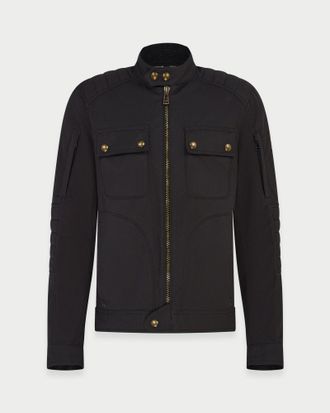 Belstaff Chaqueta Motera Roberts Para Hombre Mezcla De Algod&oacute;n 2xl