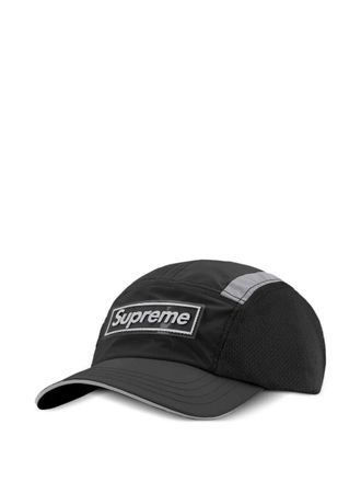 SUPREME side-mesh cap hat - Black
