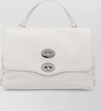 Zanellato shoulder bag detachable strap metal studs handle