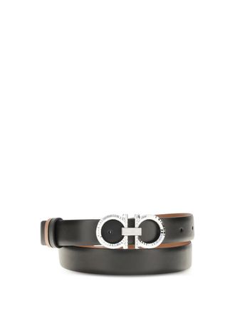 Ferragamo Gancini Belt - Brown