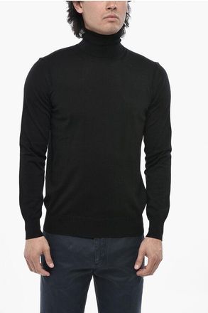 Paolo Pecora Extra-Fine Virgin Wool High Neck Sweater size L