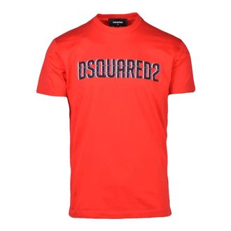 Dsquared2 T-Shirts, male, Red, Size: L Dsquared2 tshirt