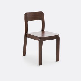 La Redoute Interieurs Notenhout gebeitste stoel, Talet