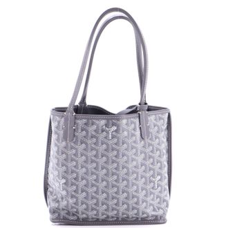 Goyard Anjou Reversible Tote Coated Canvas Mini