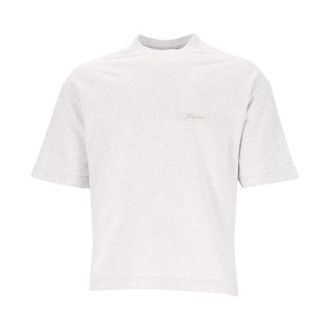 Jacquemus Heren, Tops, Grijs, Maat: XS Katoen