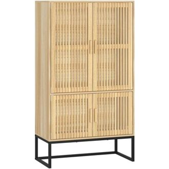 vidaXL Vidaxl - Aparador Alto Madera Contrachapada 70x35x125 Cm