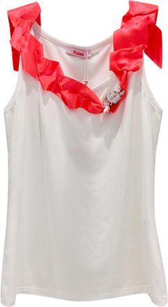 Blumarine Ribbon Vest Top Size S