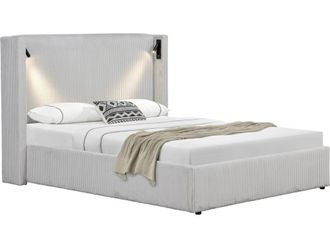 Habitat & Jardin Cama beige 210 x 163 x 120 cm