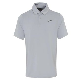 Nike Dri-FIT-poloshirt voor heren (Wolf Grijs/Wit)