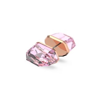 Swarovski Lucent Womens Gold Plated Metal Stud Earrings - Rose 5600254 Gold Tone - One Size