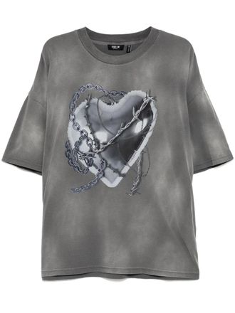 Five CM printed T-shirt - men - Cotton - M - Grey