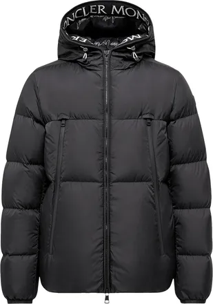 Moncler Moncler Montcla Hooded Short Down Jacket, Men, Black, Size: 0