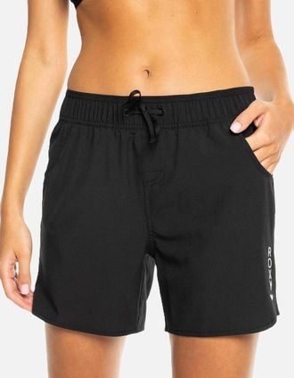 Roxy Womens Roxy Womens Wave 5 Inch Boardshorts - Black/Grey - Size: XS
