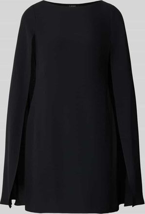 Lauren Ralph Lauren Schmales Cocktailkleid mit U-Boot-Ausschnitt Modell PETRA in Black, Gr&ouml;&szlig;e 34